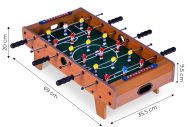 Mini stolný futbal 70x35 cm drevený stolný futbal ECOTOYS