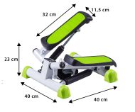 Twist stepper s expandérmi a fitness počítadlom ModernHome