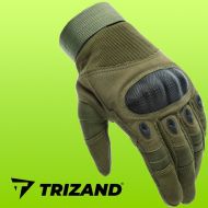 XL taktické rukavice - khaki Trizand 21772