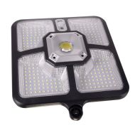 Pouličné osvetlenie solárne 220 LED COB, IP65, 8 W, čierne Izoxis 22736