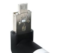 Mini vetráčik microUSB čierna ISO 5770