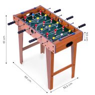 Stolný futbal 69x35 cm drevený stolný futbal hra ECOTOYS