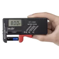 Tester batérií digitálny BT-168D, R3, R6, R20, R14, 9V Bigstren 19898