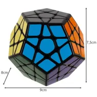 Magická kocka MEGAMINX - 12 stranná Kruzzel 19886