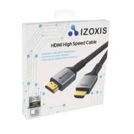 Kábel HDMI 2.1 High Speed, 8K 60Hz, 2m čierny Izoxis 18929