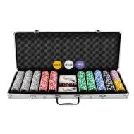 Poker set 500 žetónov v kufri Malatec 23529