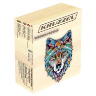 Drevené puzzle - Kruzzel Vlk