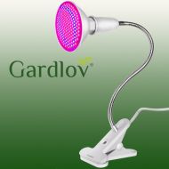 LED Lampička na pestovanie rastlín s klipom GROW 9.5 W Gardlov 16348