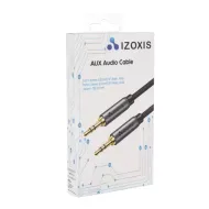 Audio kábel 3.5mm Jack (M) do 3.5mm Jack (M) 1,75m čierny Izoxis 18931