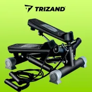 Stepper s lanami, čierna Trizand 22776