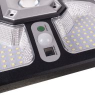 Pouličné osvetlenie solárne 220 LED COB, IP65, 8 W, čierne Izoxis 22736