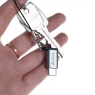 Adaptér OTG Micro USB 2.0 USB Type-C so šnúrkou Izoxis 18933