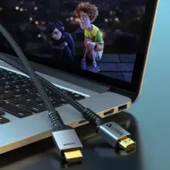 Kábel HDMI 2.1 High Speed, 8K 60Hz, 2m čierny Izoxis 18929