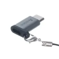 Adaptér OTG Micro USB 2.0 USB Type-C so šnúrkou Izoxis 18933