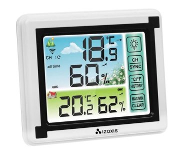 Meteorologická stanica s farebným displejom ISO 15746