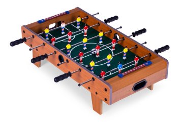 Mini stolný futbal 70x35 cm drevený stolný futbal ECOTOYS