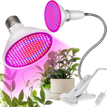 LED Lampička na pestovanie rastlín s klipom GROW 9.5 W Gardlov 16348